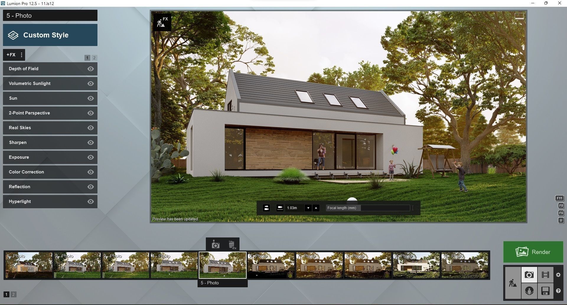 SCENE LUMION 12 5 BY YOGA4ARCH  SKETCHUP FILES AND LME EFFECT 3D model_7