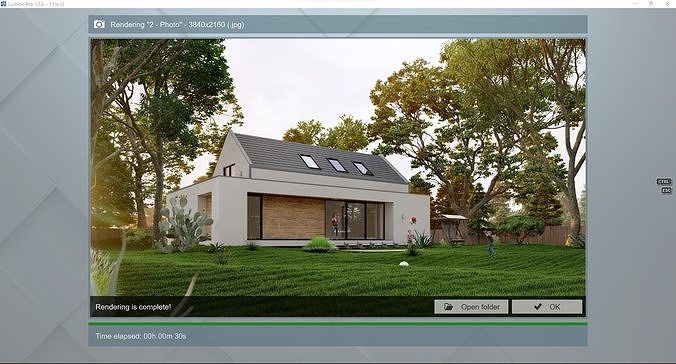 SCENE LUMION 12 5 BY YOGA4ARCH  SKETCHUP FILES AND LME EFFECT 3D model 3
