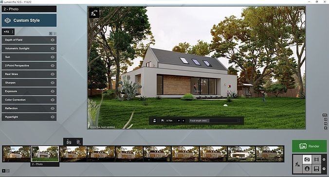 SCENE LUMION 12 5 BY YOGA4ARCH  SKETCHUP FILES AND LME EFFECT 3D model 2