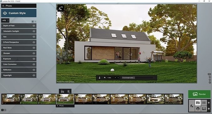 SCENE LUMION 12 5 BY YOGA4ARCH  SKETCHUP FILES AND LME EFFECT 3D model 6