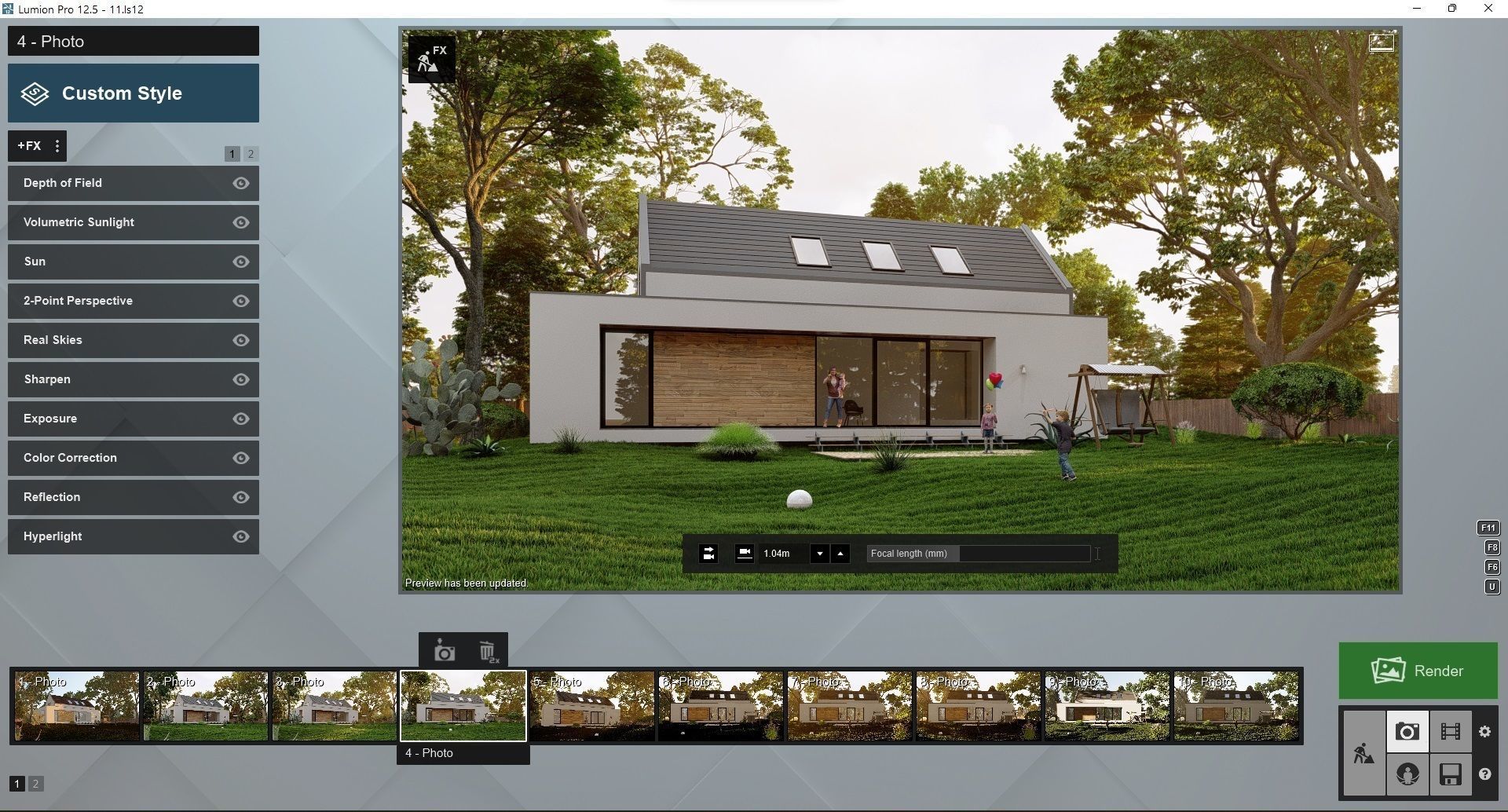 SCENE LUMION 12 5 BY YOGA4ARCH  SKETCHUP FILES AND LME EFFECT 3D model_6