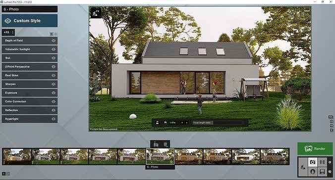 SCENE LUMION 12 5 BY YOGA4ARCH  SKETCHUP FILES AND LME EFFECT 3D model 4