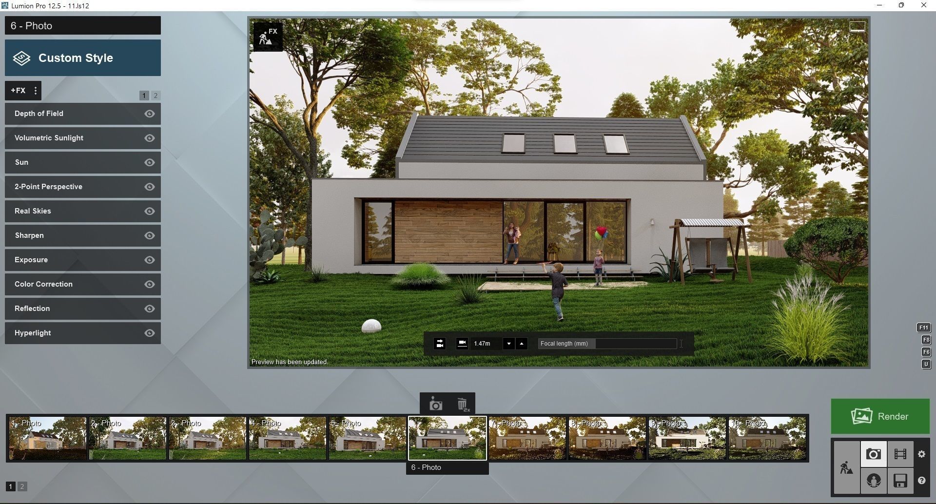 SCENE LUMION 12 5 BY YOGA4ARCH  SKETCHUP FILES AND LME EFFECT 3D model_4