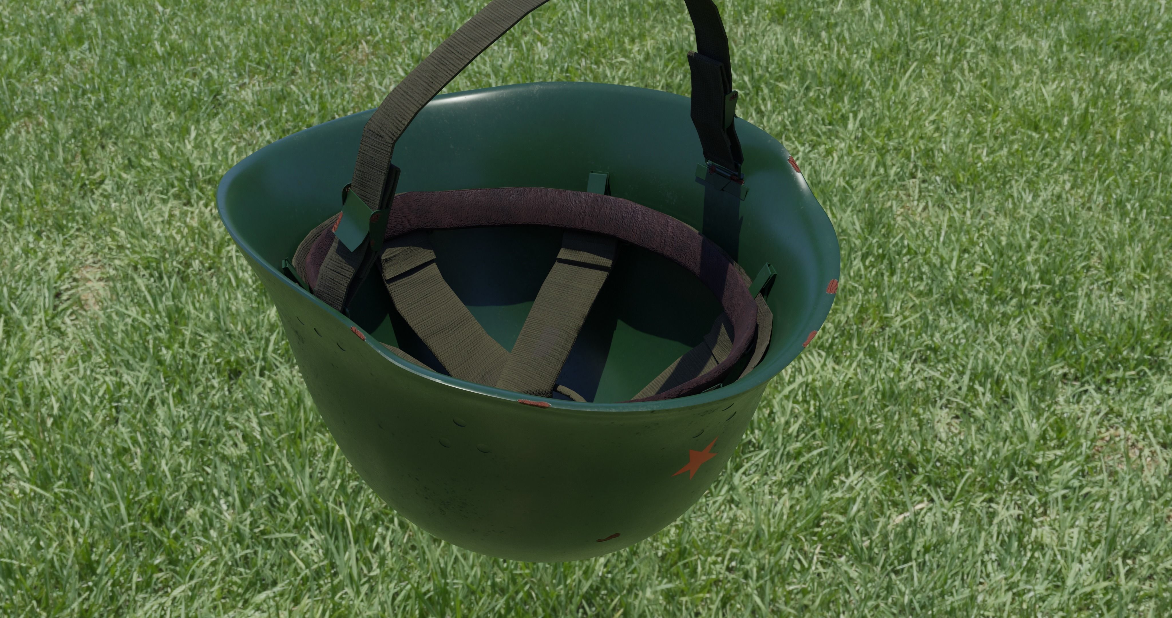 Military helmet 3D model_5