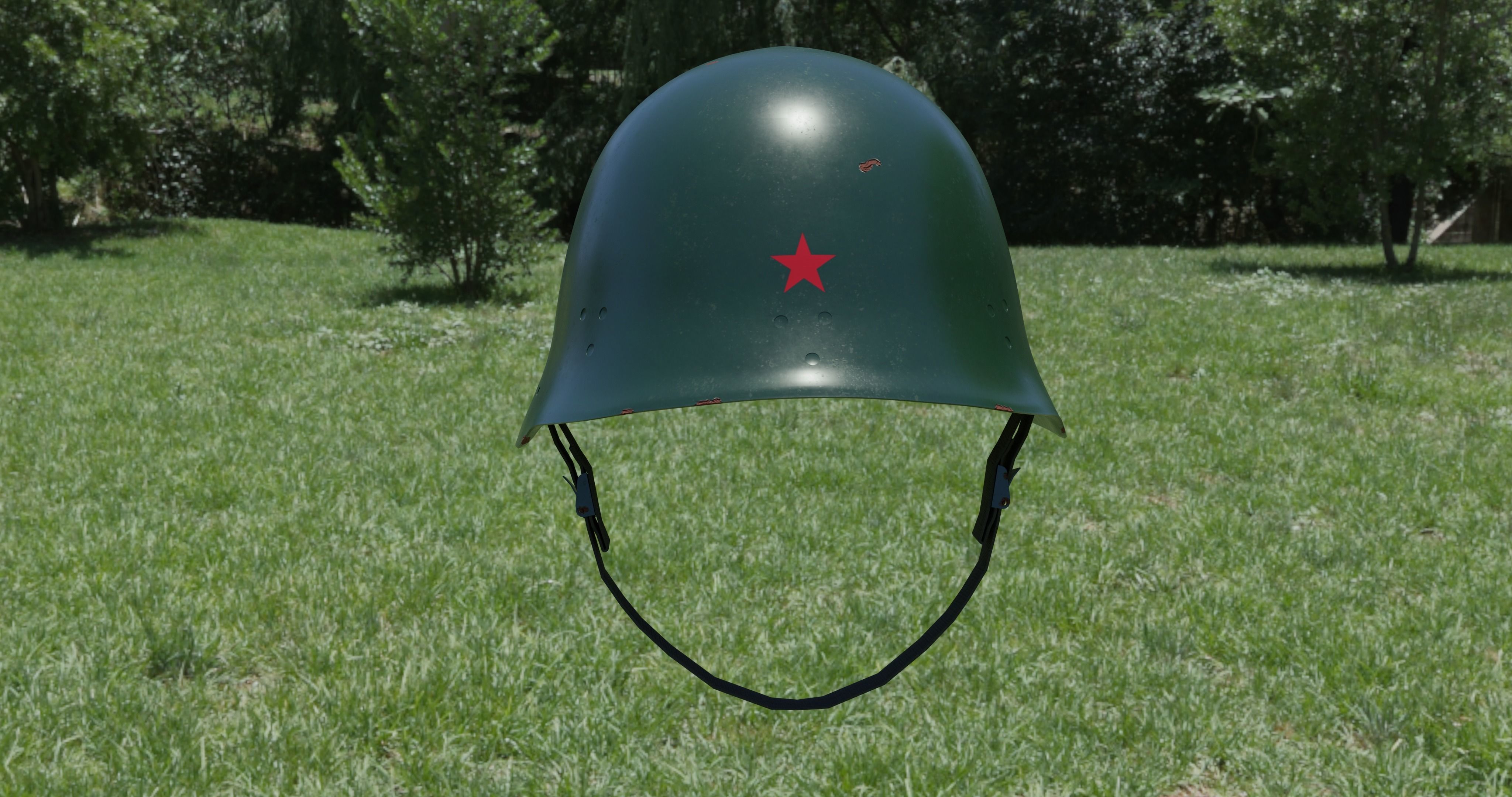 Military helmet 3D model_6