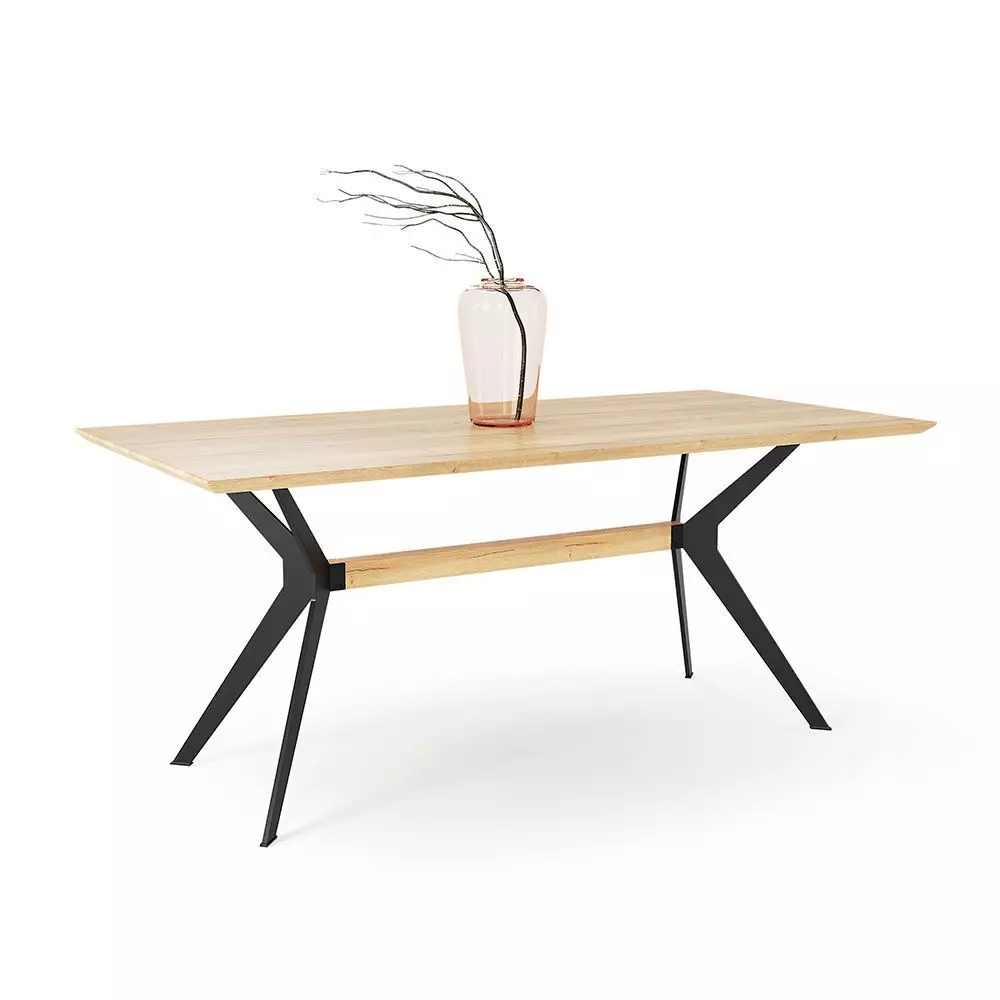 Downtown dining table 3D model_0