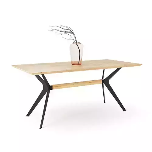 Downtown dining table 3D model