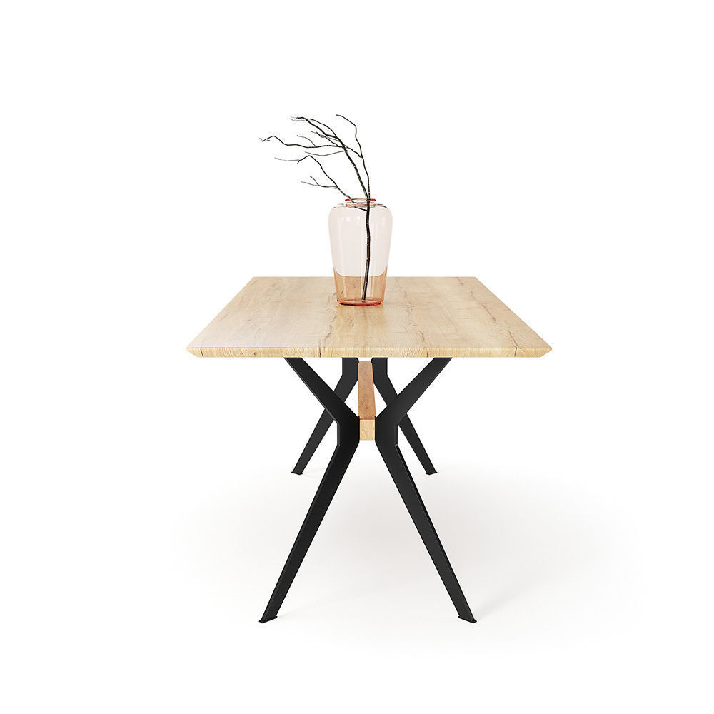 Downtown dining table 3D model_1