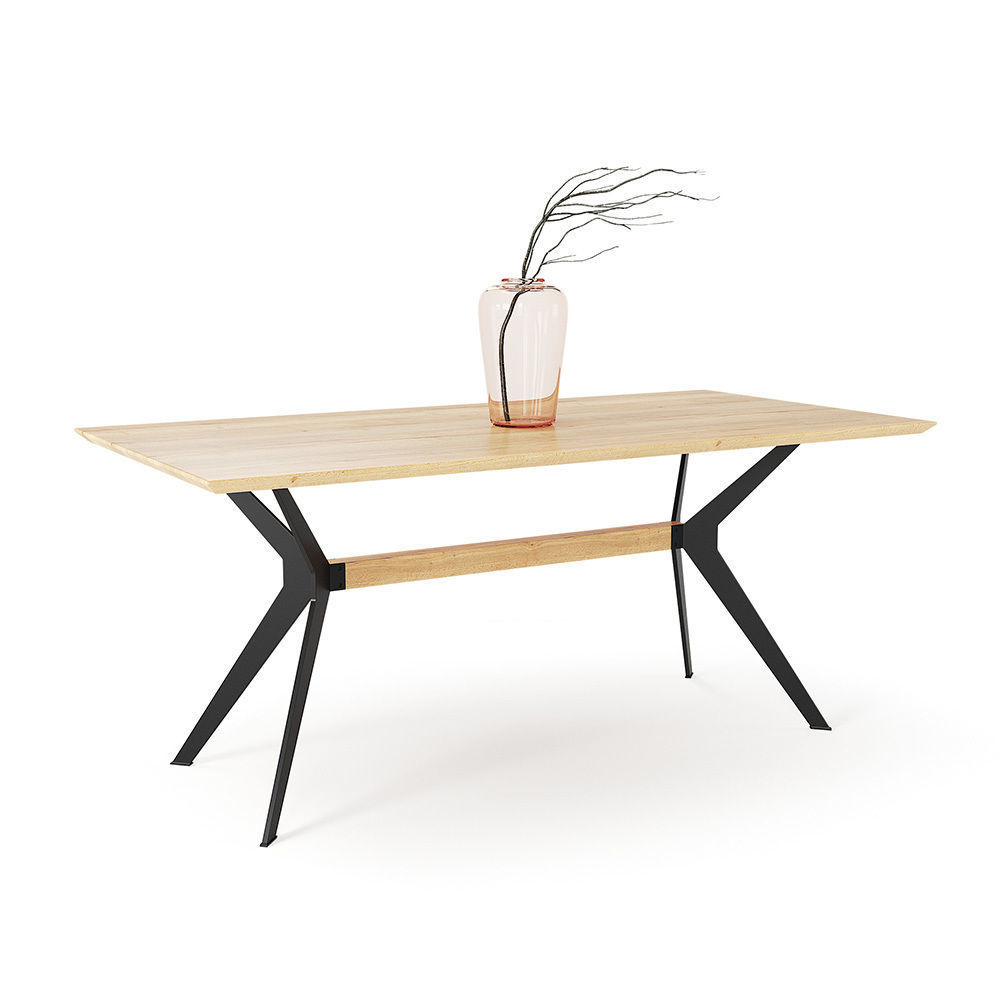 Downtown dining table 3D model_3