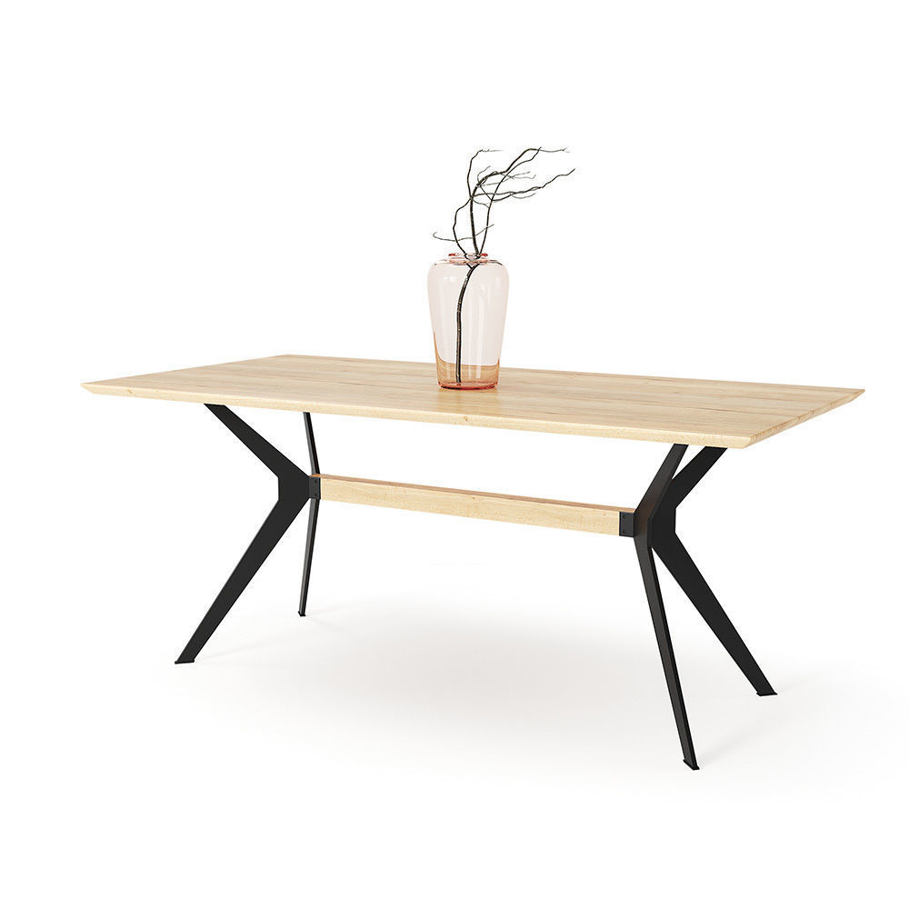 Downtown dining table 3D model_2