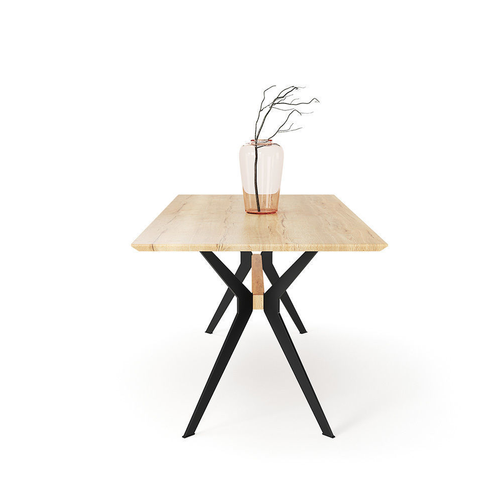 Downtown dining table 3D model_4