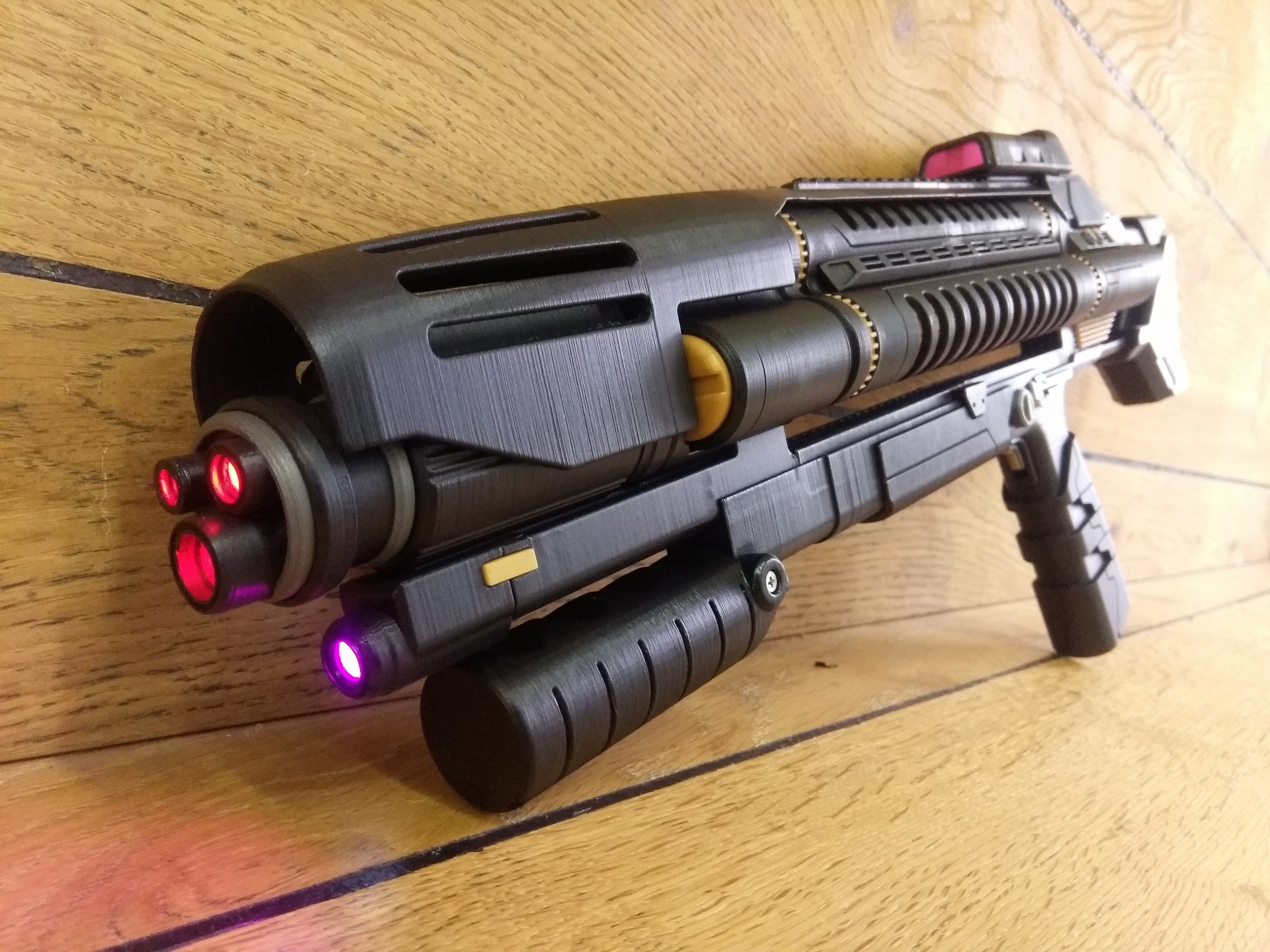 Starfleet Phaser - Star Trek Discovery - Commercial - Printable 3D print model_17