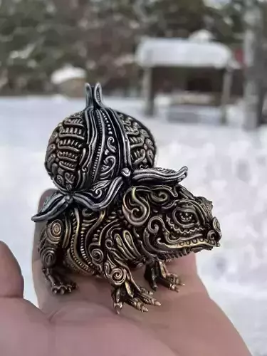 Ornate Bulbasaur  3D print model