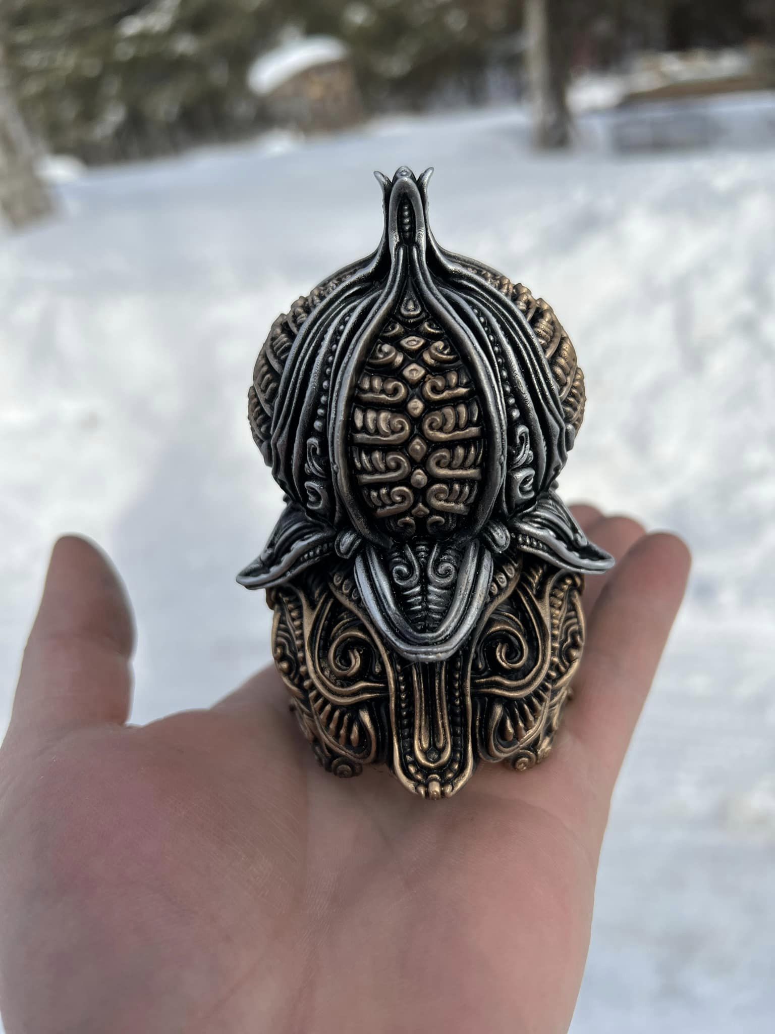 Ornate Bulbasaur  3D print model_3