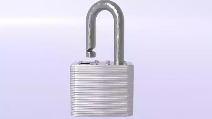 Sturdy Lock 3D model