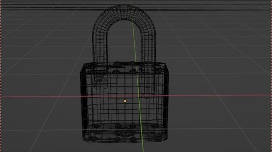 Sturdy Lock 3D model_4