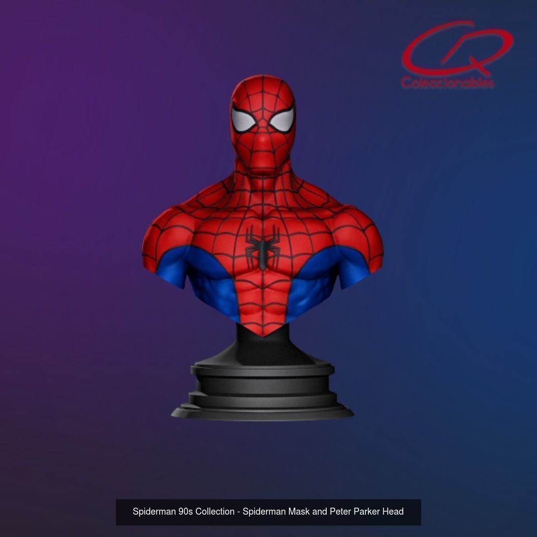 Amazing Spiderman Heroes and Villains Pack 3D Model Collection_3