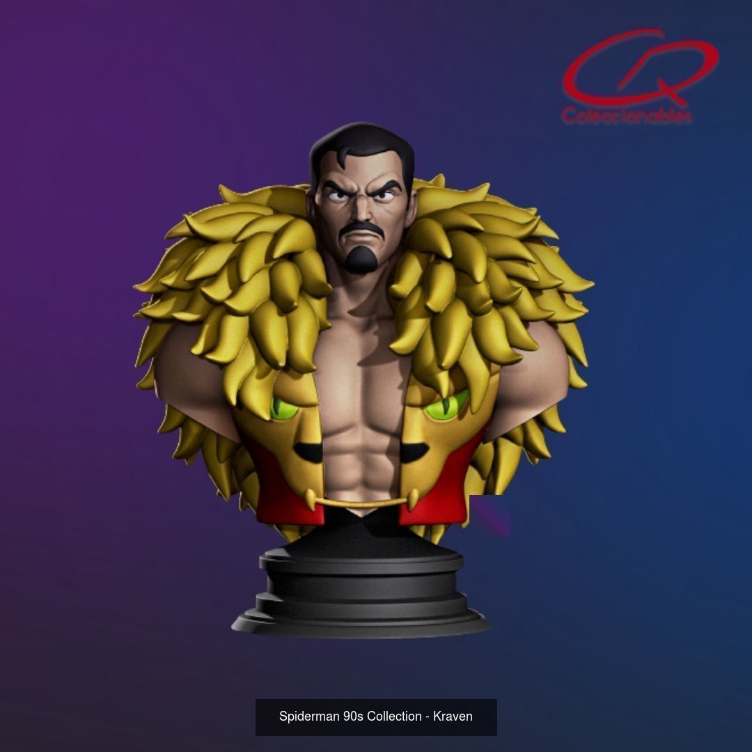 Amazing Spiderman Heroes and Villains Pack 3D Model Collection_6