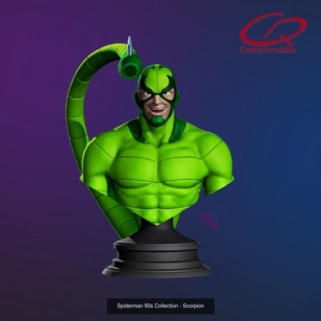 Amazing Spiderman Heroes and Villains Pack 3D Model Collection_7