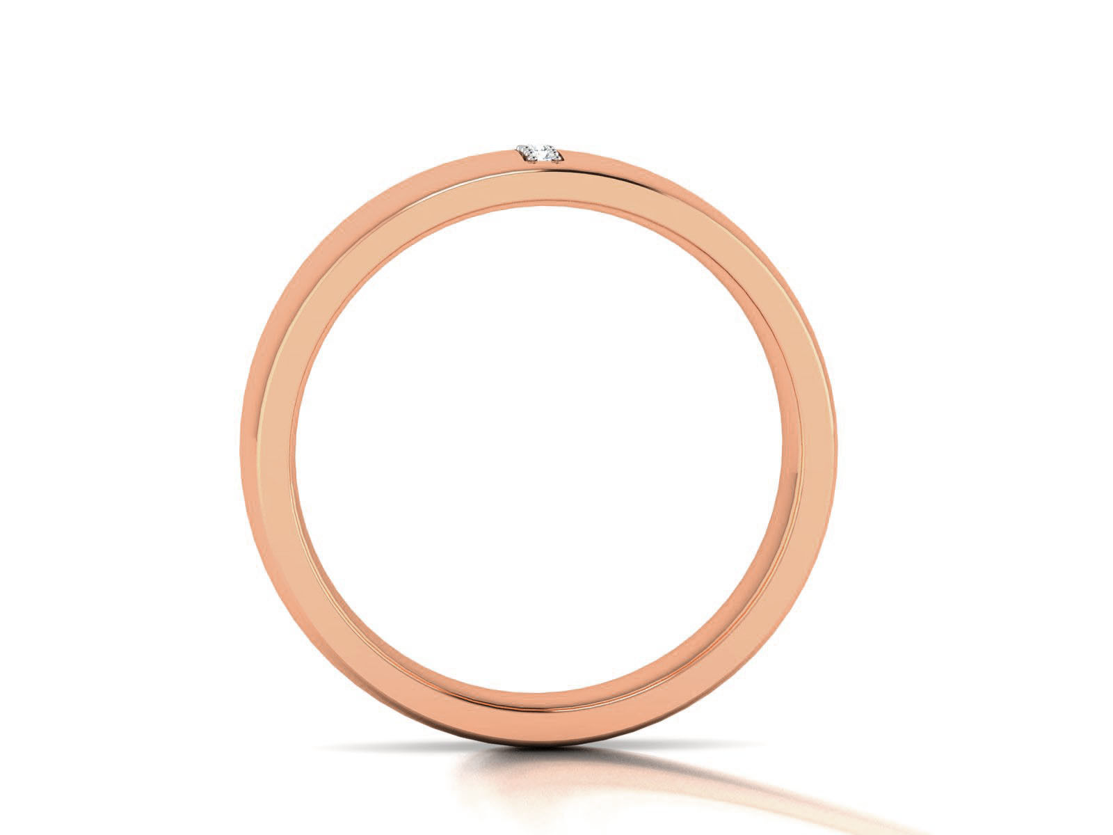 Diamond Band Ring 3dm render detail  3D print model_7