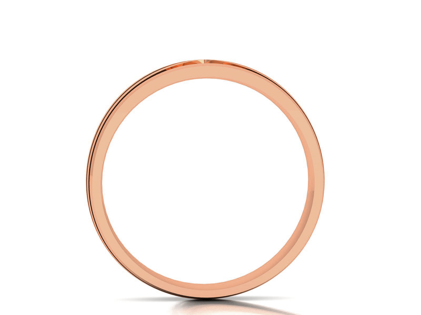 Diamond Band Ring 3dm render detail 3D print model_6