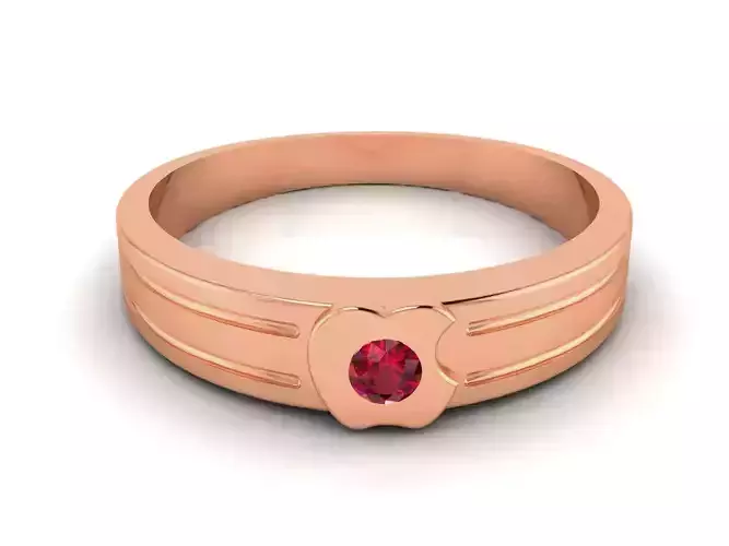 Diamond Band Ring 3dm render detail 