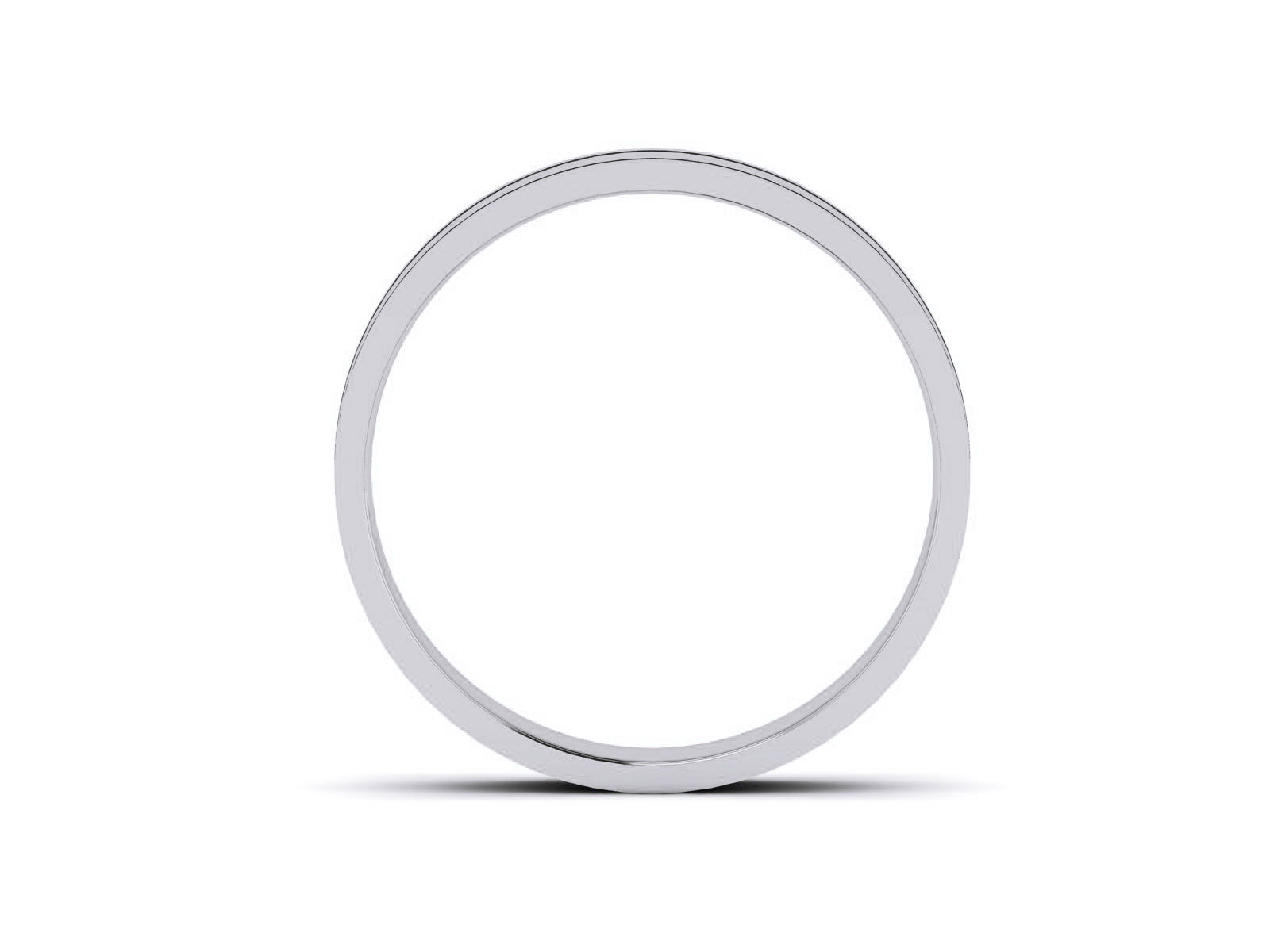 Plain Gold Band Ring 3dm render detail 3D print model_19