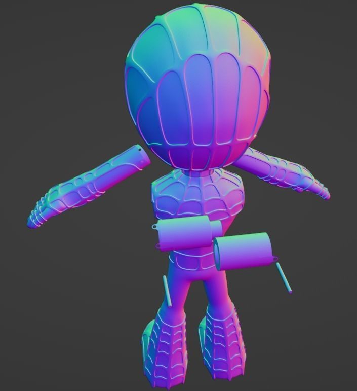 Spidey and his amazing friends 3D print model_5