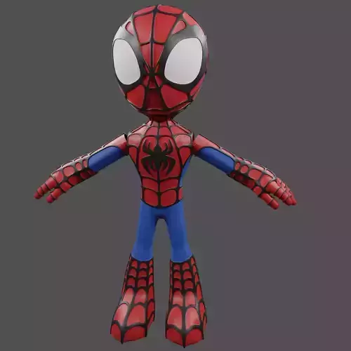 Spidey and his amazing friends 3D print model