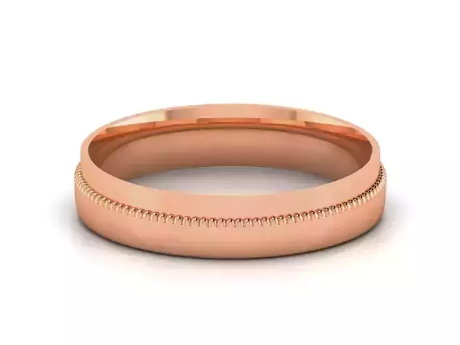 Diamond Band Ring 3dm render detail 