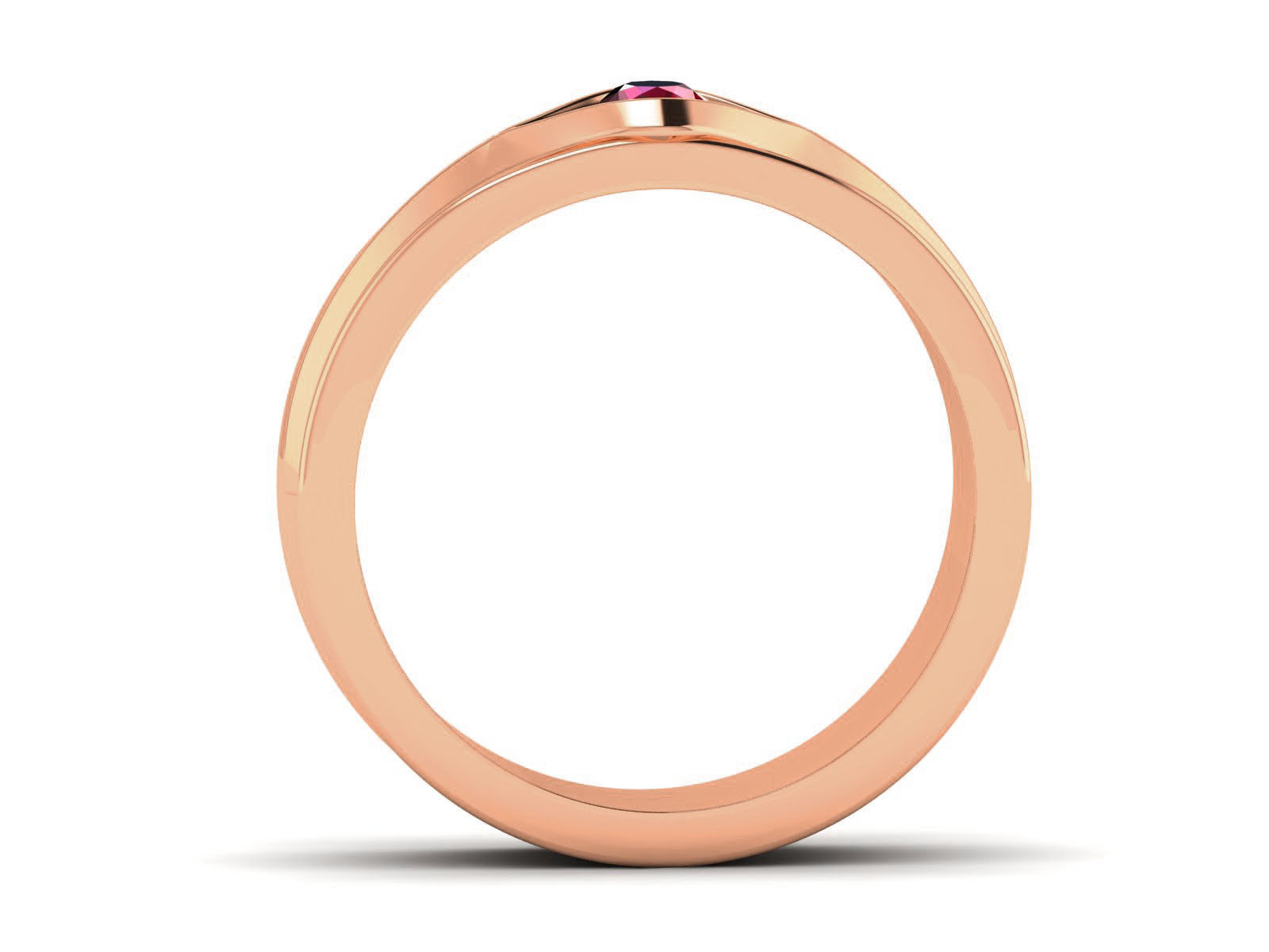 Diamond Band Ring 3dm render detail 3D print model_10