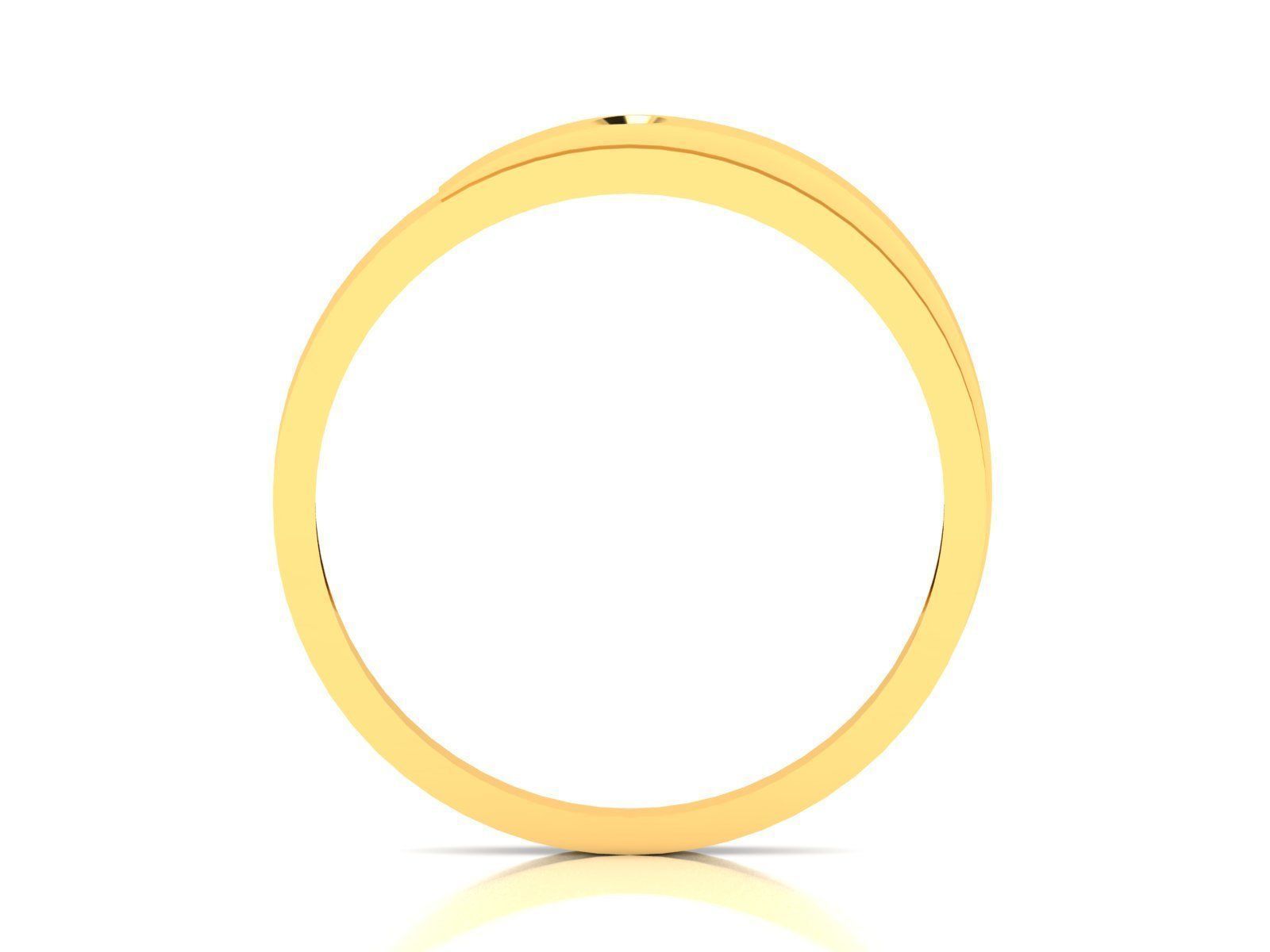 Diamond Band Ring 3dm render detail  3D print model_11