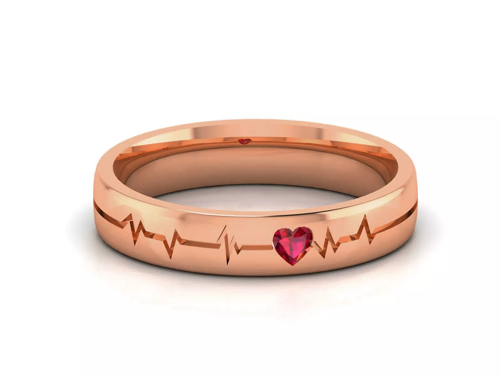 Diamond Band Ring 3dm render detail 3D print model_0