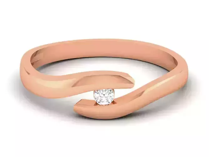 Women Diamond Ring 3dm renders detail
