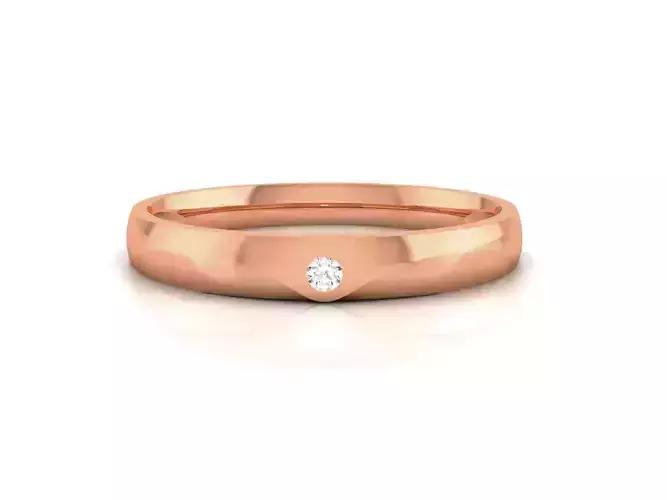 Diamond Band Ring 3dm render detail  3D print model