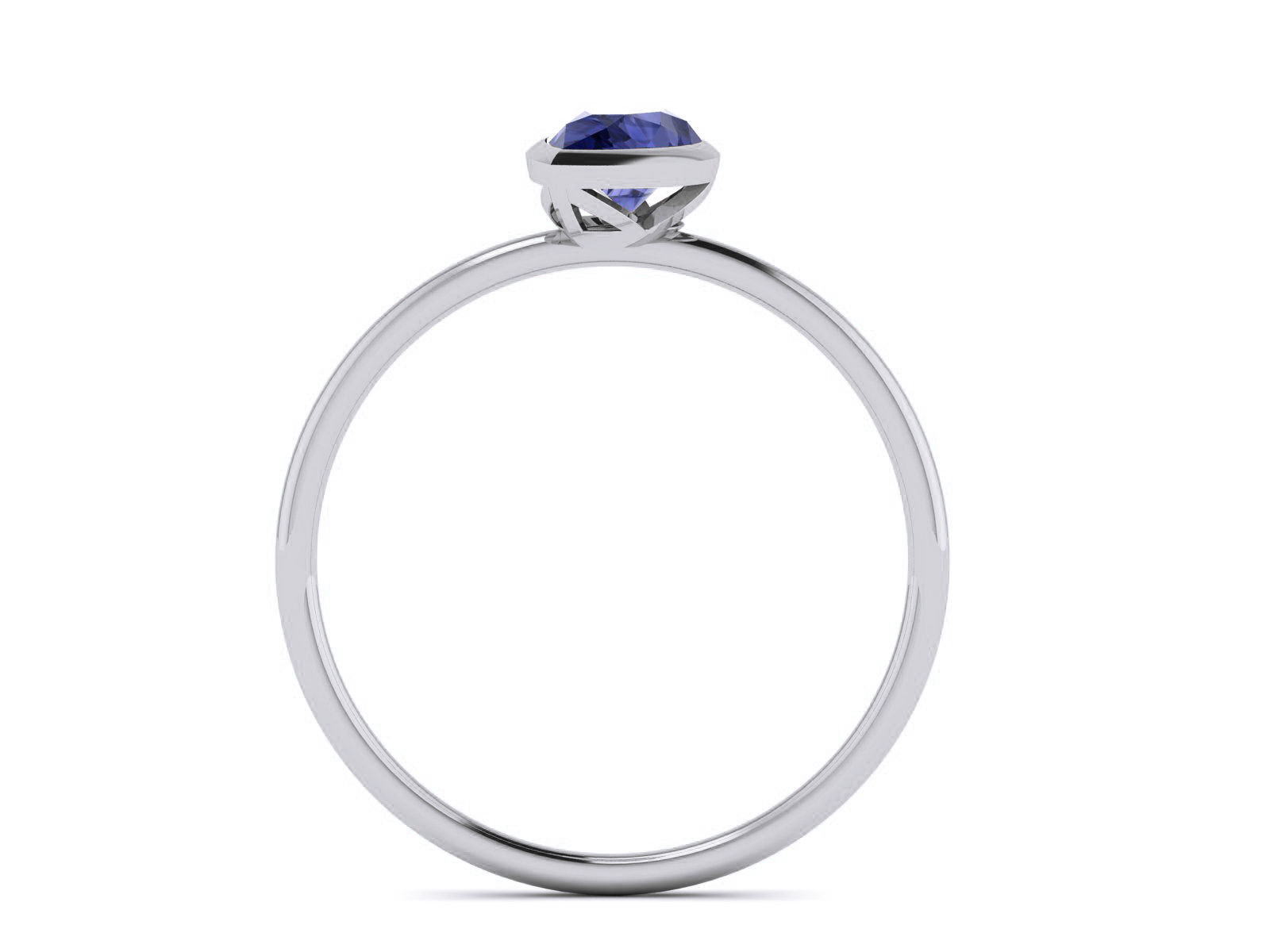 Women Diamond Ring 3dm renders detail 3D print model_2