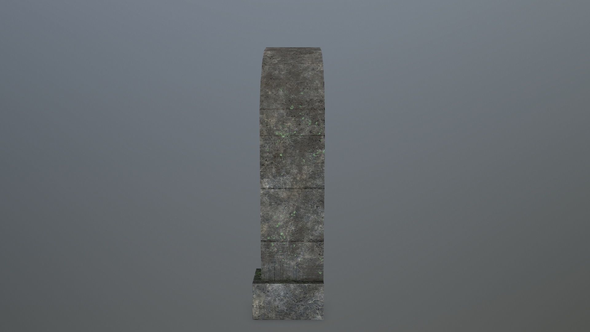 Medieval Door Low-poly 3D model_7