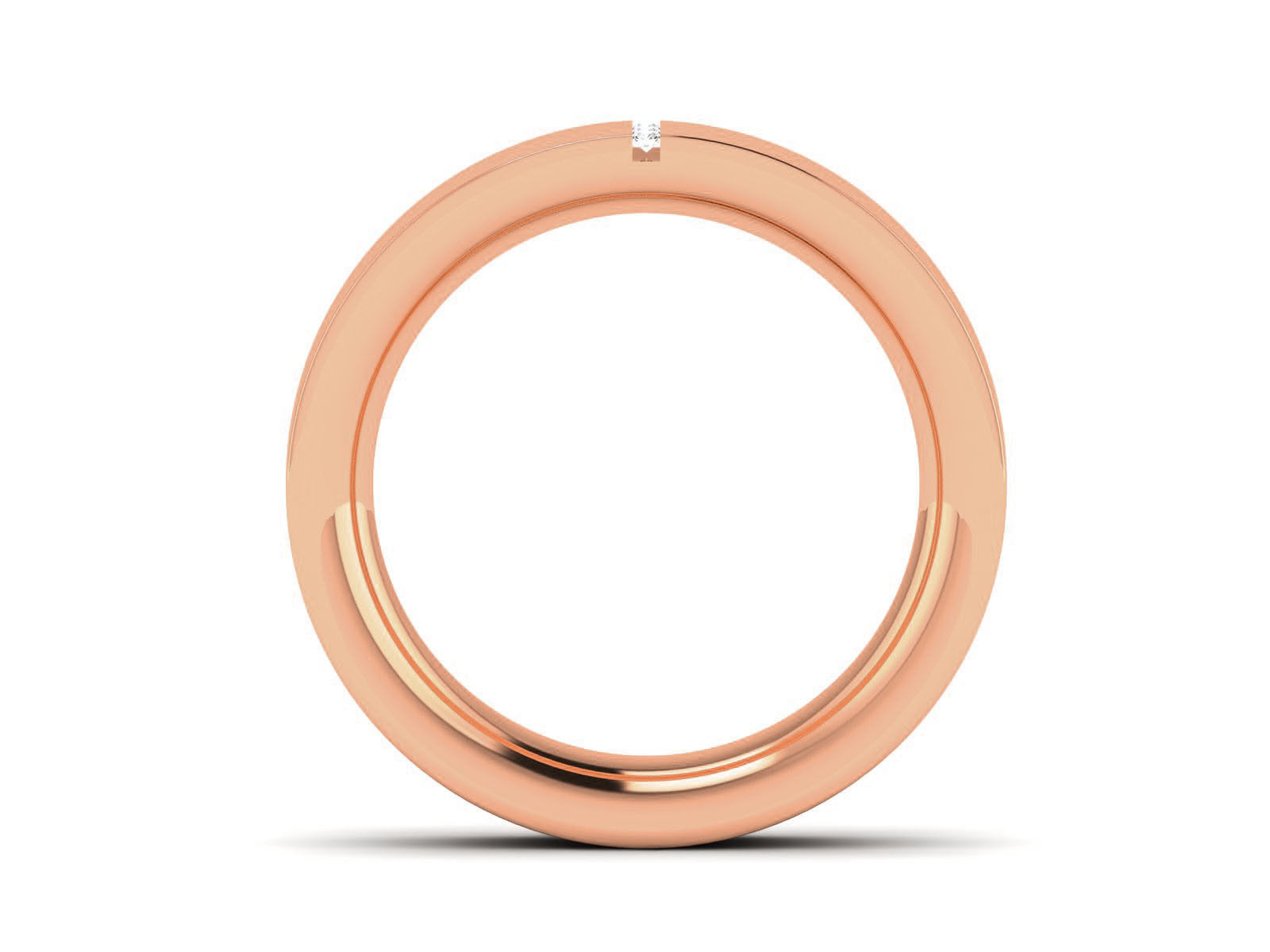 Diamond Band Ring 3dm render detail  3D print model_6