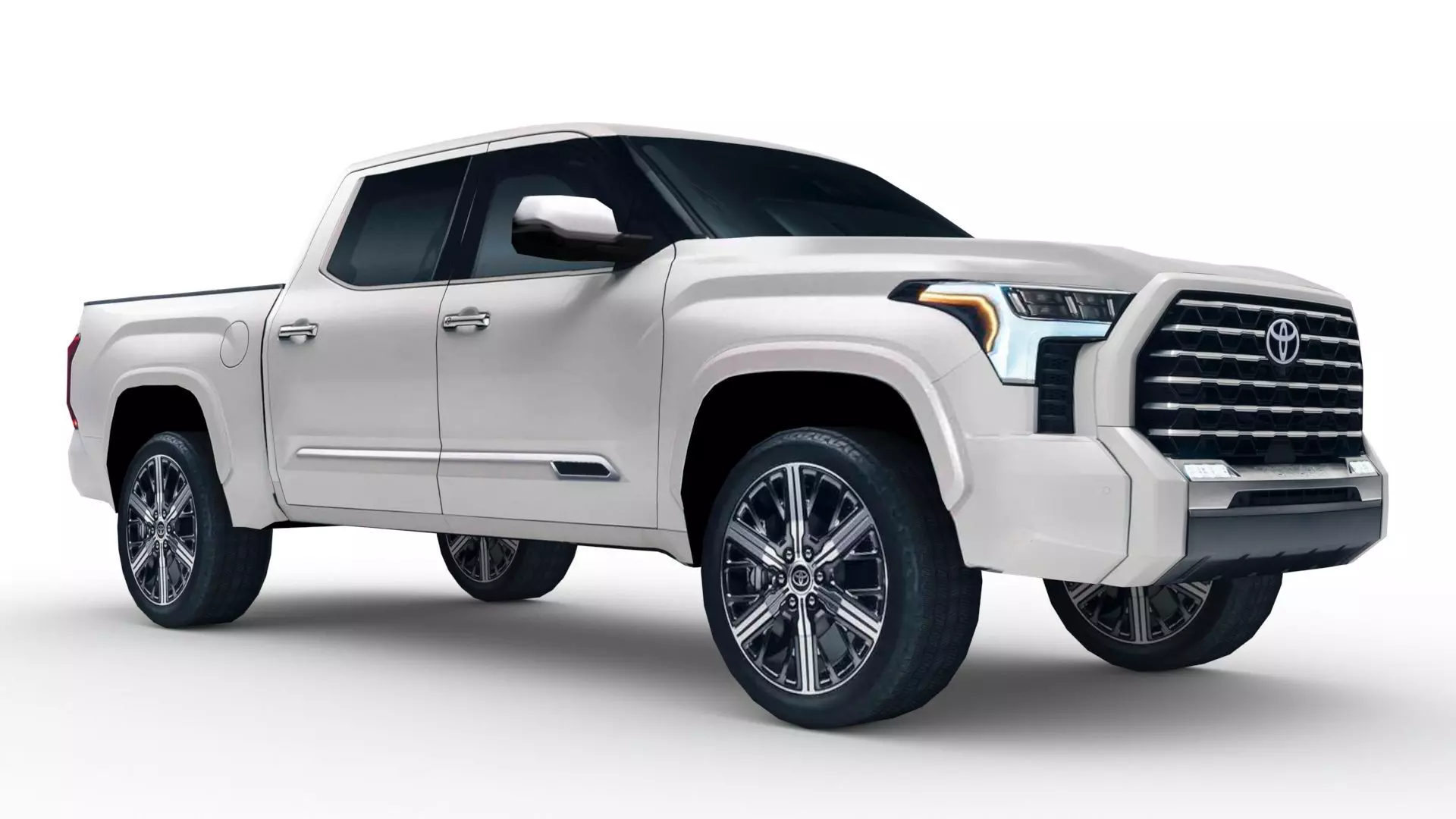 Toyota Tundra Capstone 2022 Low-poly 3D model