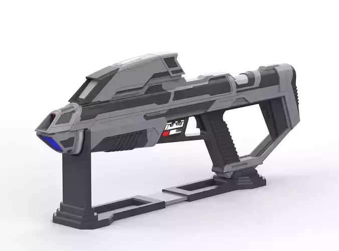 Starfleet Picard Rifle - Star Trek - Commercial - Printable 3D print model