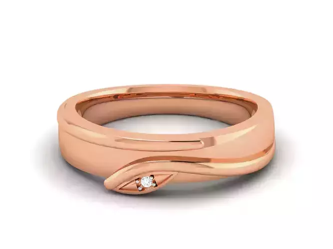 Diamond Band Ring 3dm render detail 