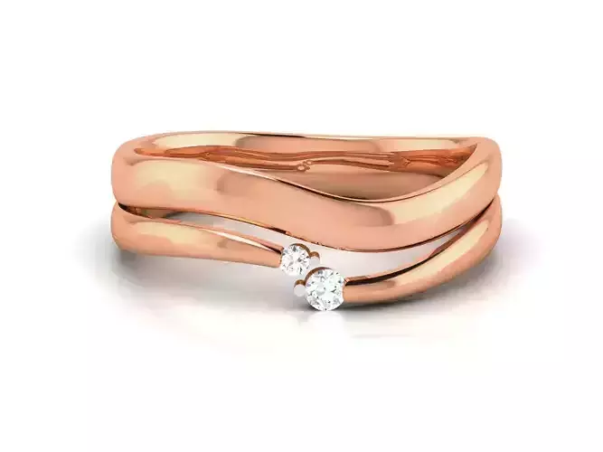 Women Diamond Ring 3dm renders detail