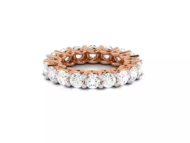 Diamond Band Ring 3dm render detail  3D print model