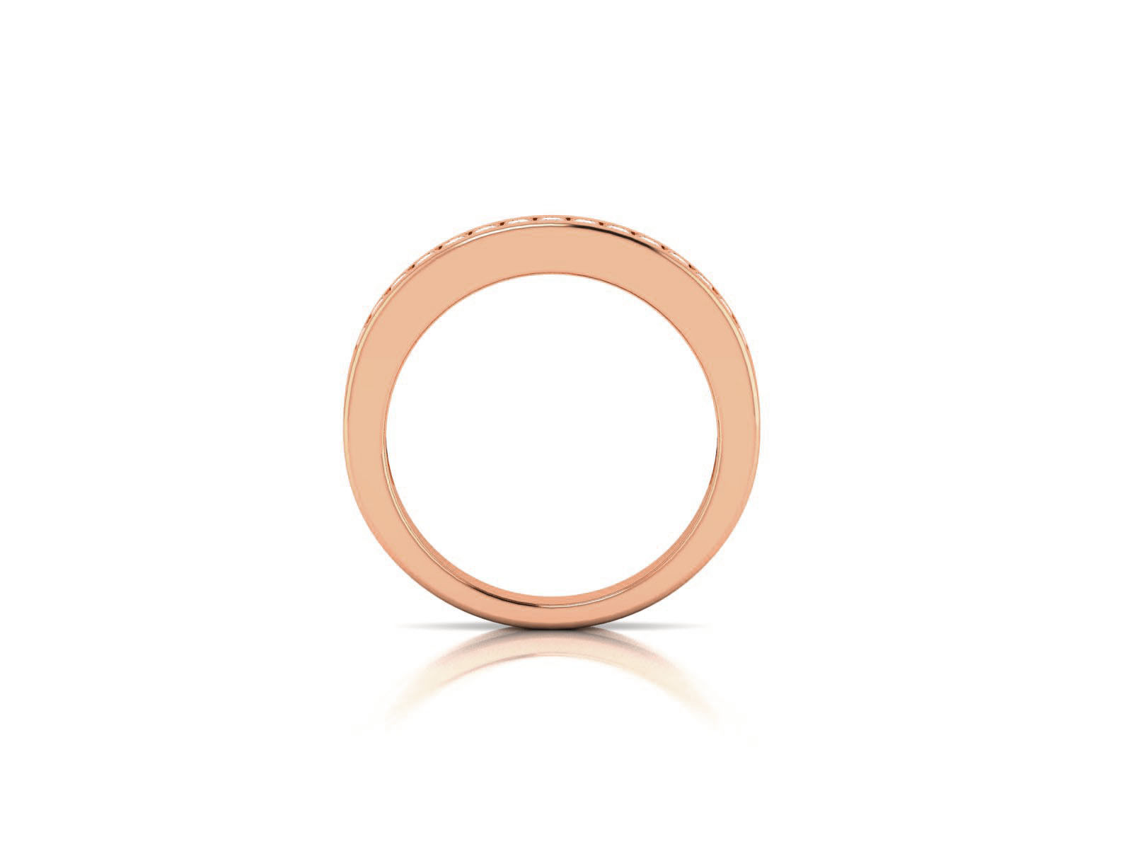 Diamond Band Ring 3dm render detail  3D print model_15