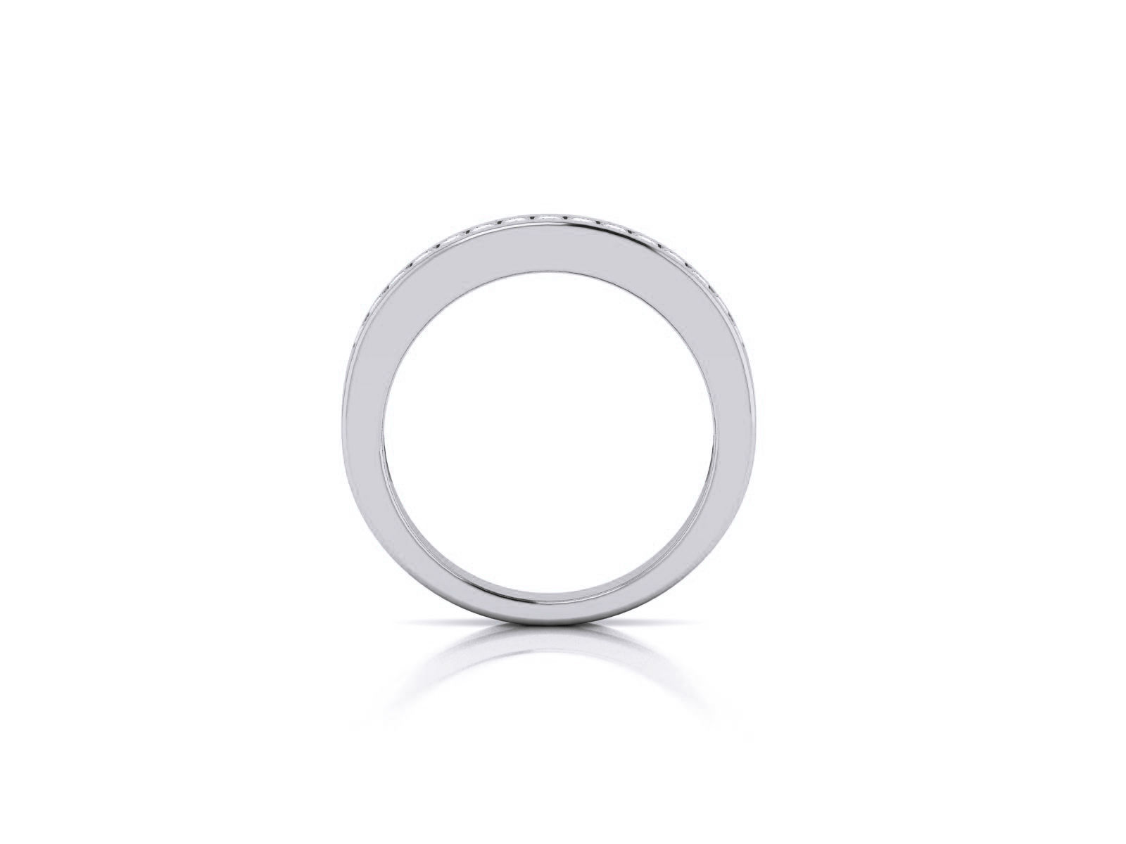 Diamond Band Ring 3dm render detail  3D print model_14