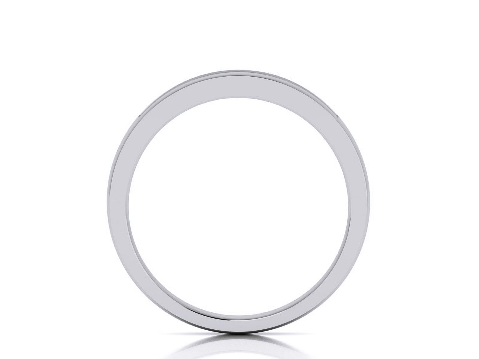 Diamond Band Ring 3dm render detail 3D print model_8