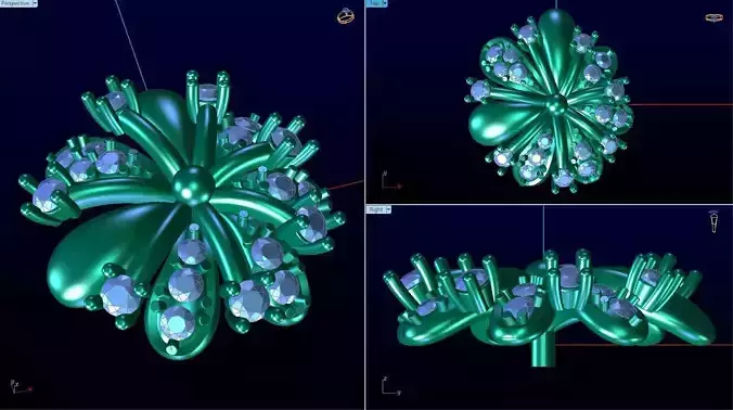 3d model pendant jewelry