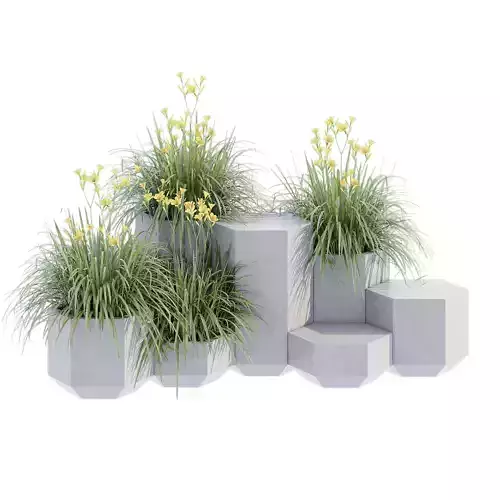 Hex-Block Planter