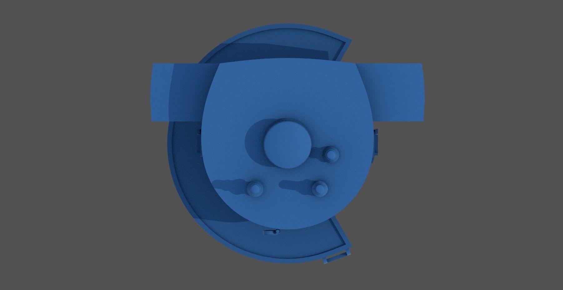 Littorio Class aft range finder - Personal license 1-200 scale 3D print model_7