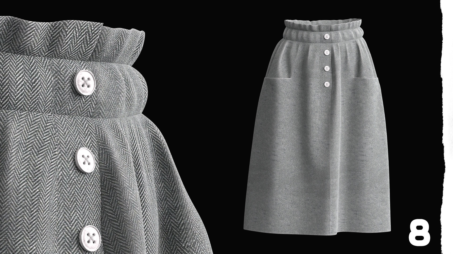 10 Skirts and 10 Tops collection _9